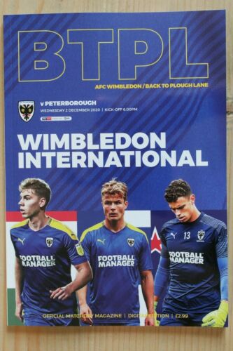 AFC Wimbledon FC v Peterborough United FC